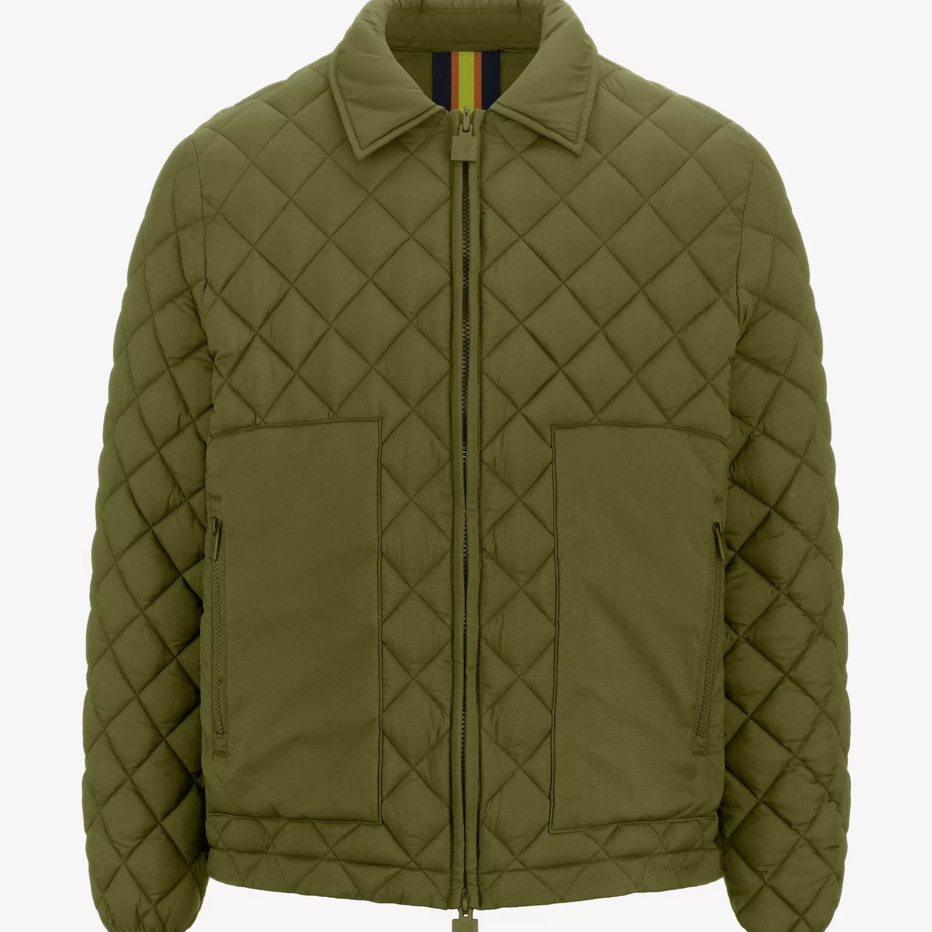 Short Jackets*K-WAY Shibar Eco Light Warm - Jackets - Short - Unisex - Green Sphagnum