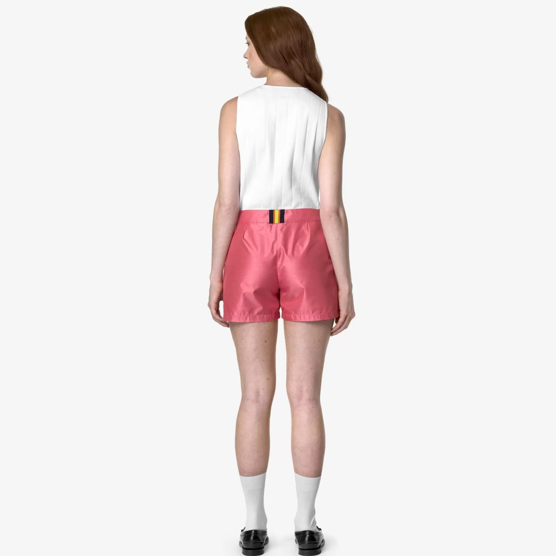 Shorts*K-WAY Shory Shantung - Like 2L - Shorts - Sportshorts - Woman - Pink Camelia Shantung