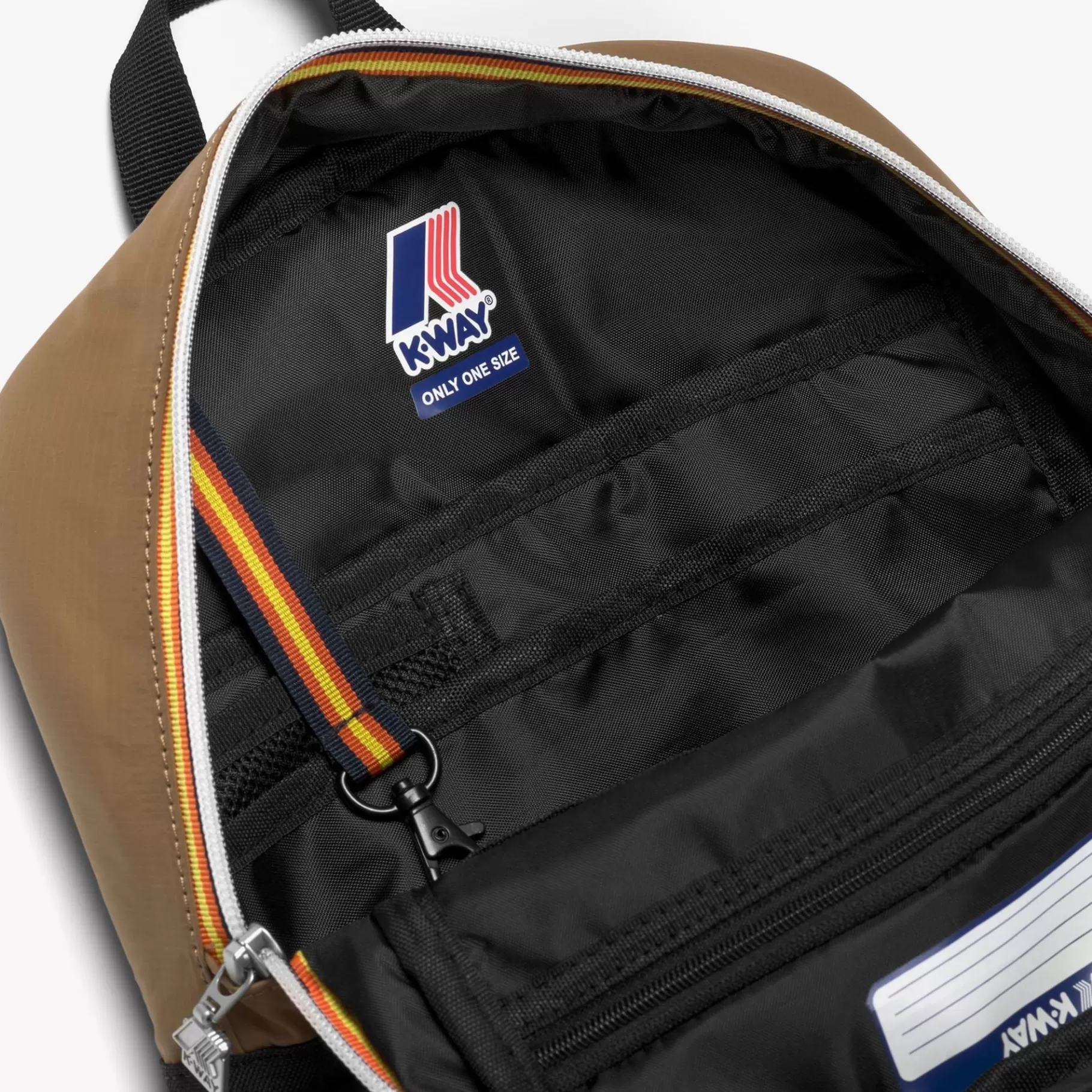 Backpacks*K-WAY Small Laon - Bags - Backpack - Unisex - Brown Corda