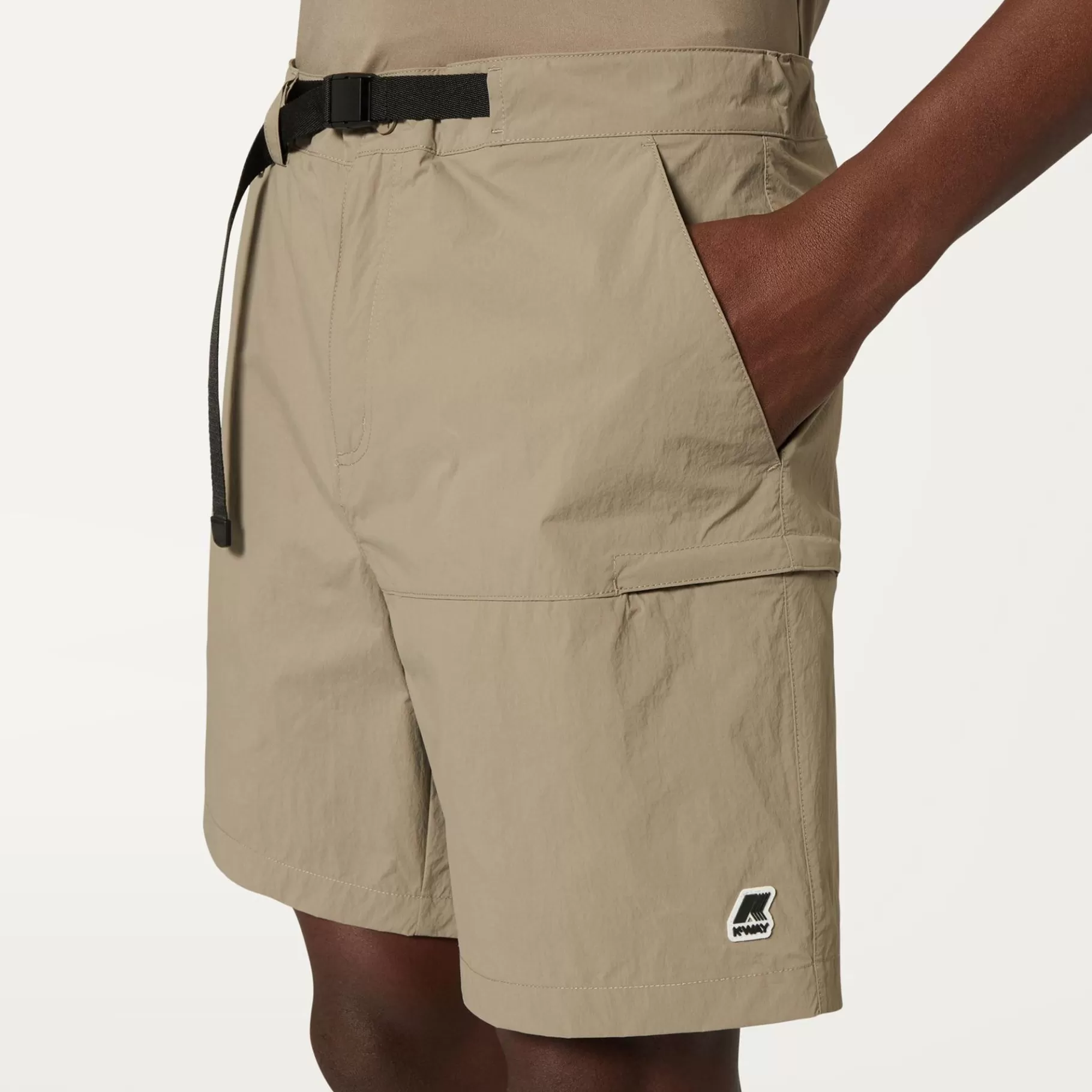 Shorts*K-WAY Taprinne - Shorts - Cargo - Man - Beige Taupe