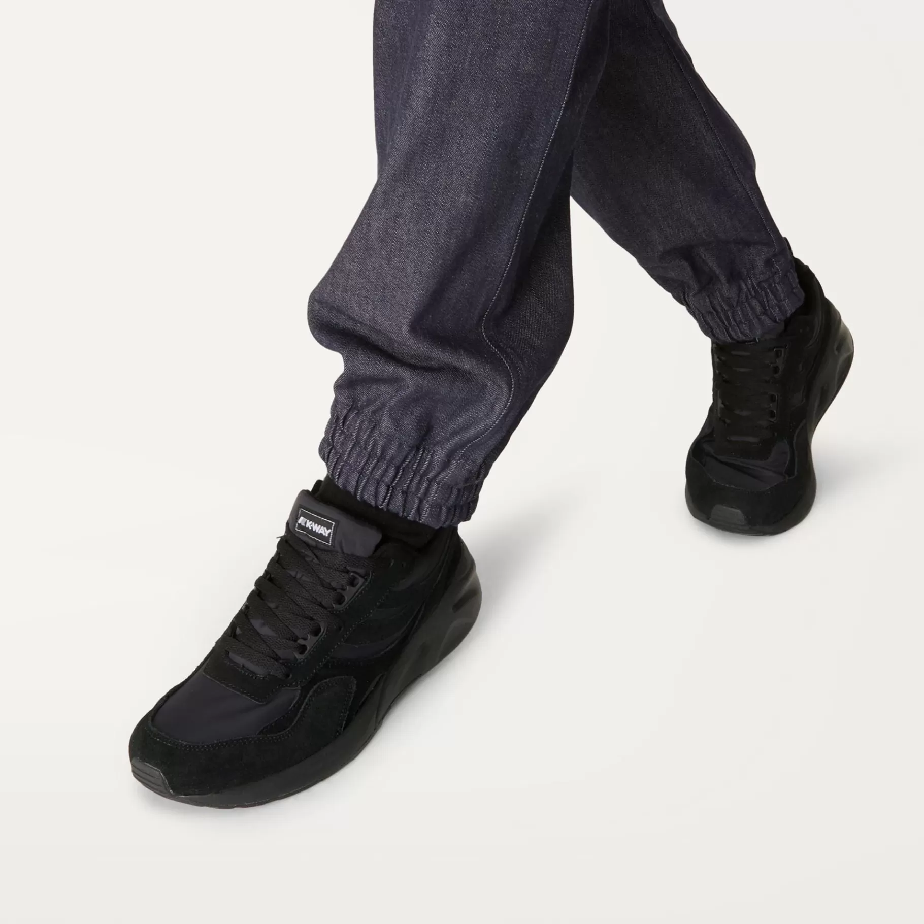 Sneakers*K-WAY Training 3.0 Laces - Sport Shoes - Low Cut - Unisex - Black
