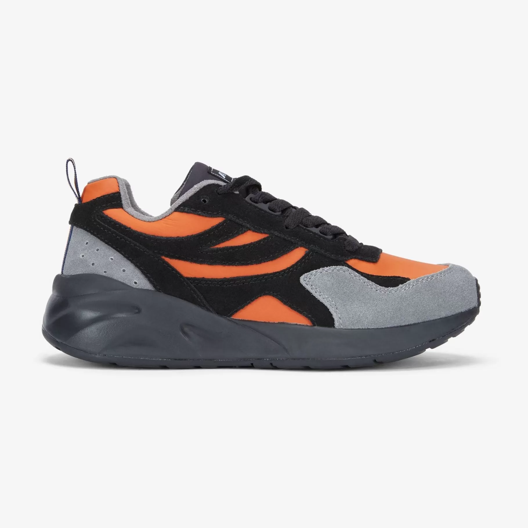 Sneakers*K-WAY Training 3.0 Laces - Sport Shoes - Low Cut - Unisex - Orange-Black-Mid Grey