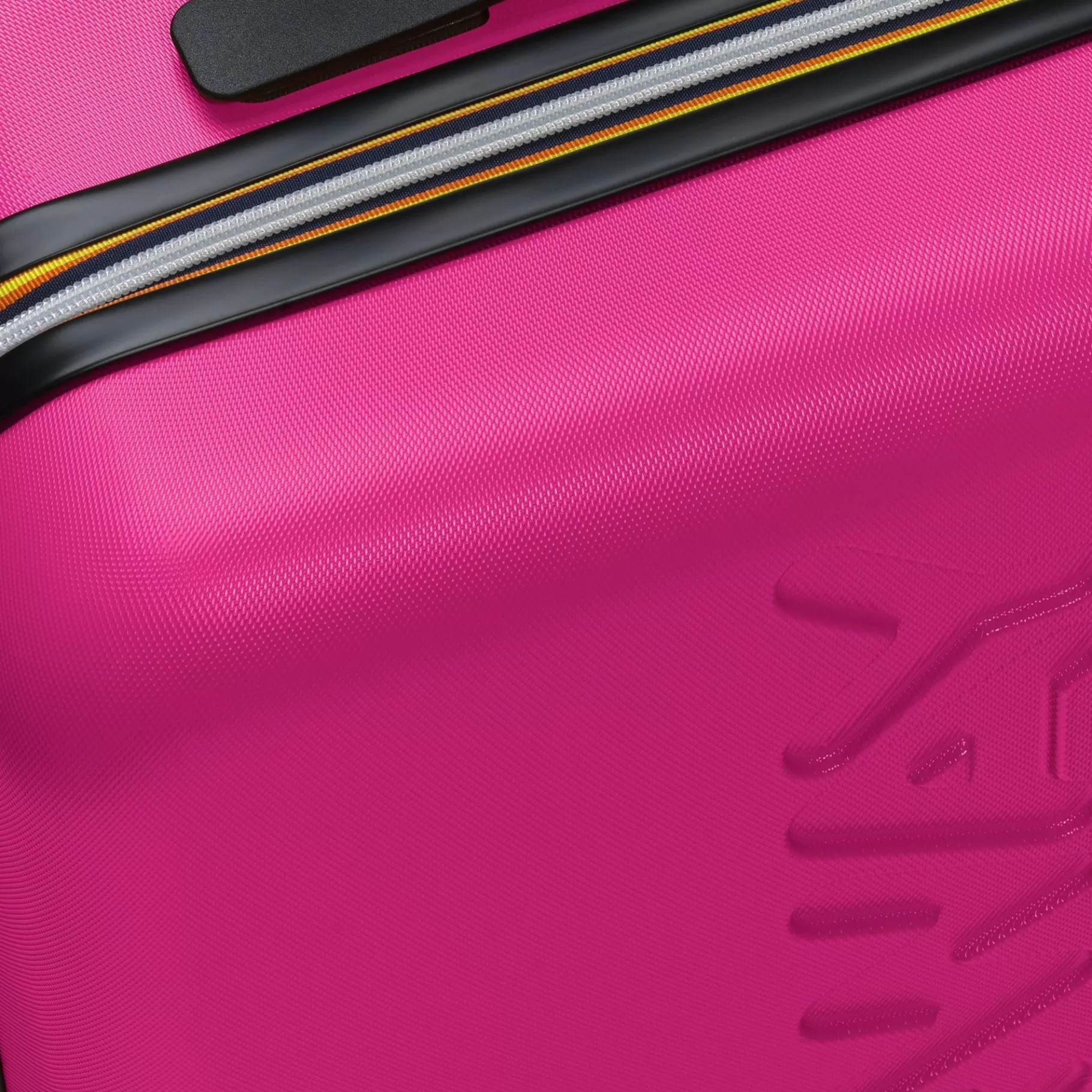 Suitcases*K-WAY Trolley Medium - Luggage Bags - Trolley - Unisex - Pink Peacock-Blue Md Cobalt