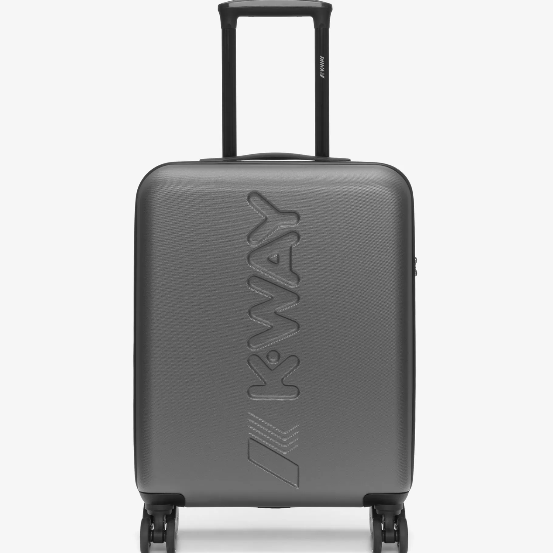 Suitcases*K-WAY Trolley Small - Luggage Bags - Trolley - Unisex - Metallic Grey