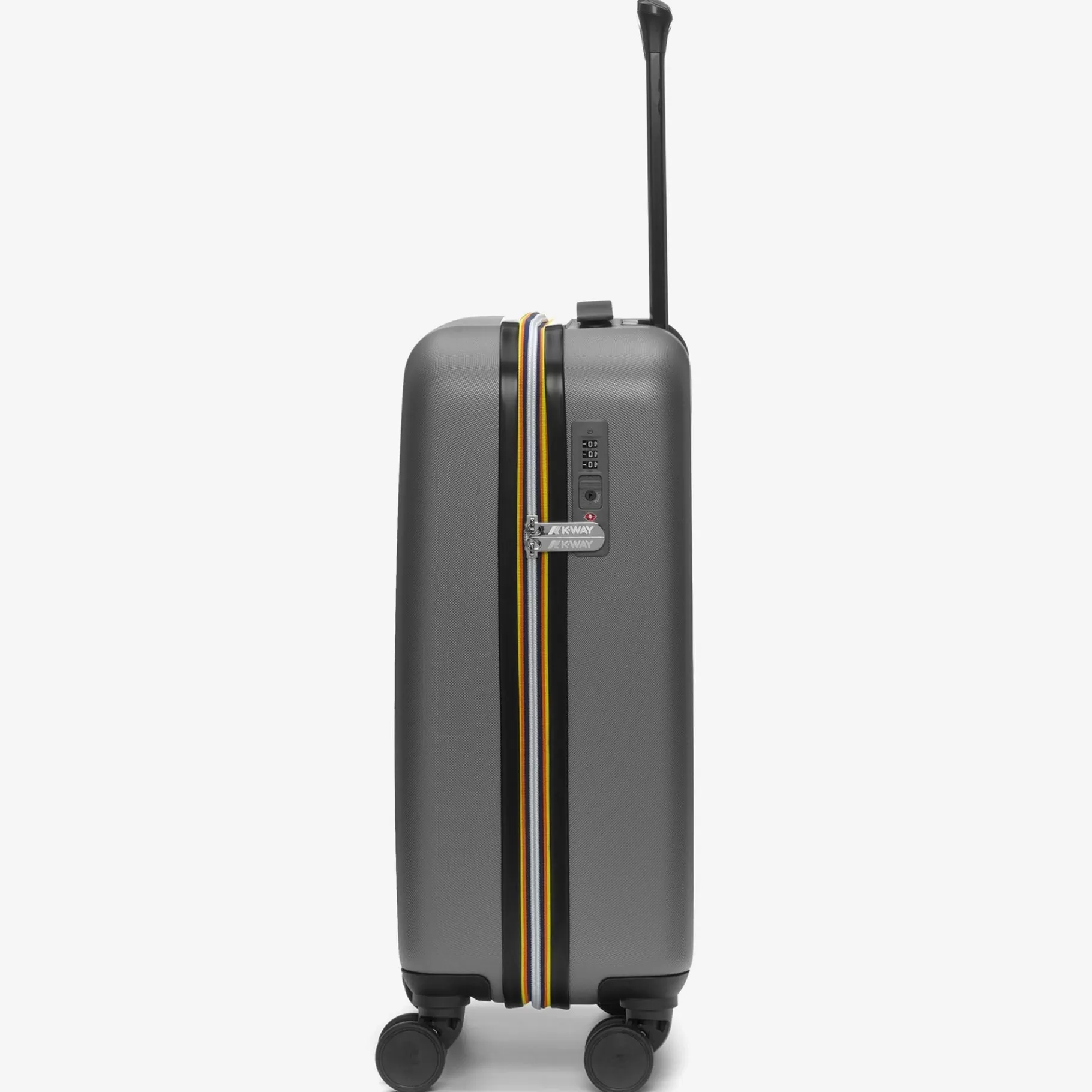 Suitcases*K-WAY Trolley Small - Luggage Bags - Trolley - Unisex - Metallic Grey