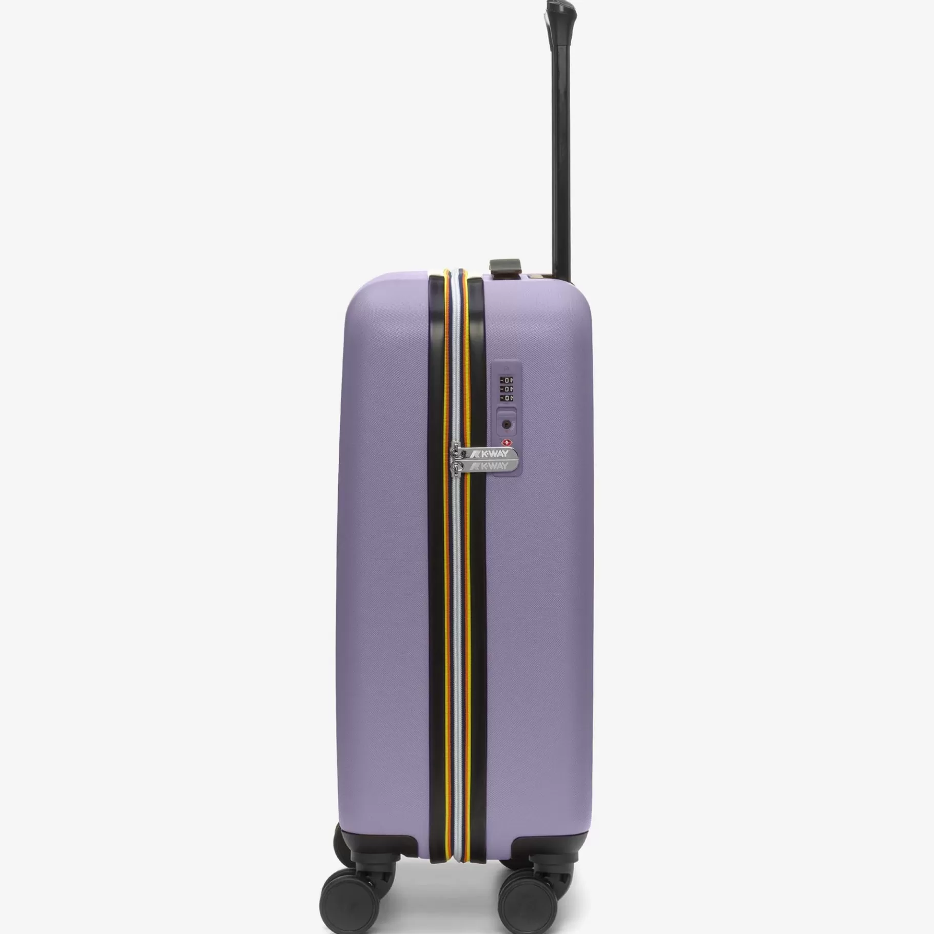 Suitcases*K-WAY Trolley Small - Luggage Bags - Trolley - Unisex - Violet Glicine-Blue Md Cobalt