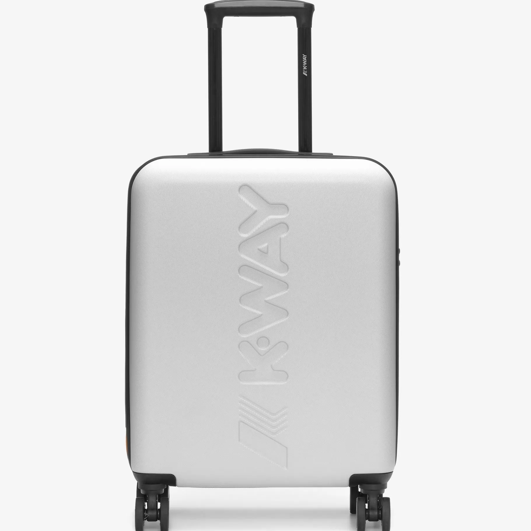 Suitcases*K-WAY Trolley Small - Luggage Bags - Trolley - Unisex - White-Blue Md Cobalt