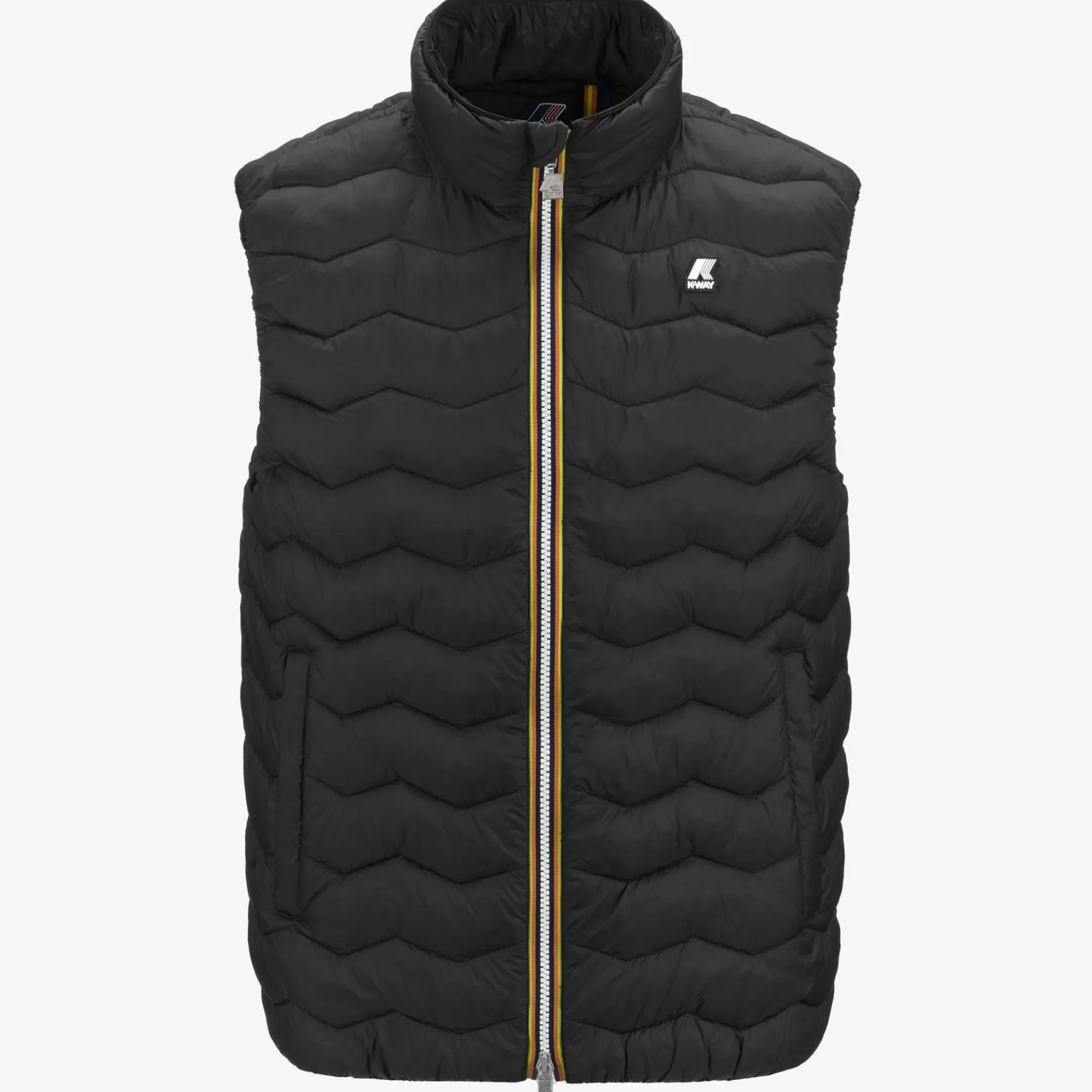 Vests*K-WAY Valen Quilted Warm - Jackets - Vest - Man - Black Pure