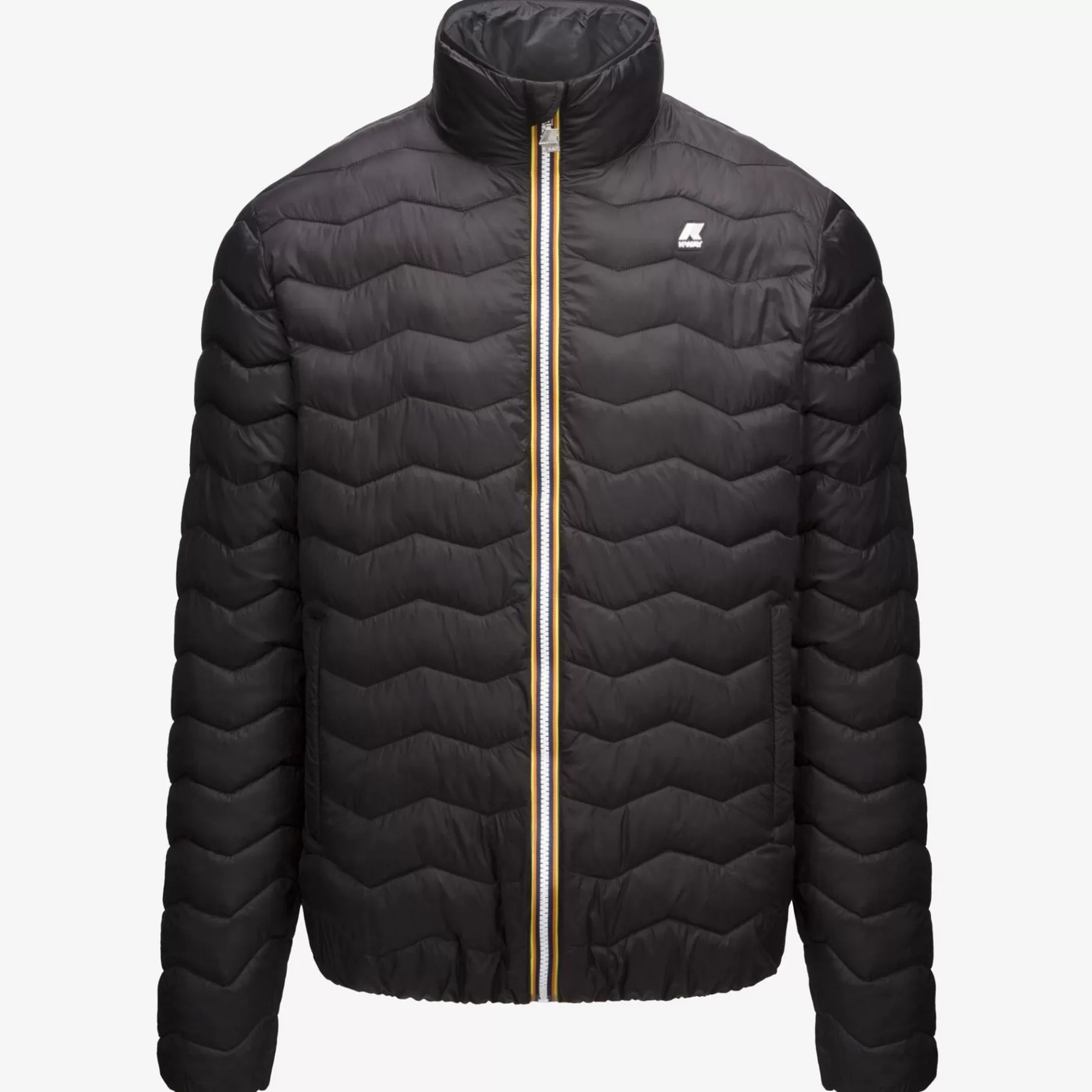 Short Jackets*K-WAY Valentine Quilted Warm - Jackets - Short - Man - Black Pure