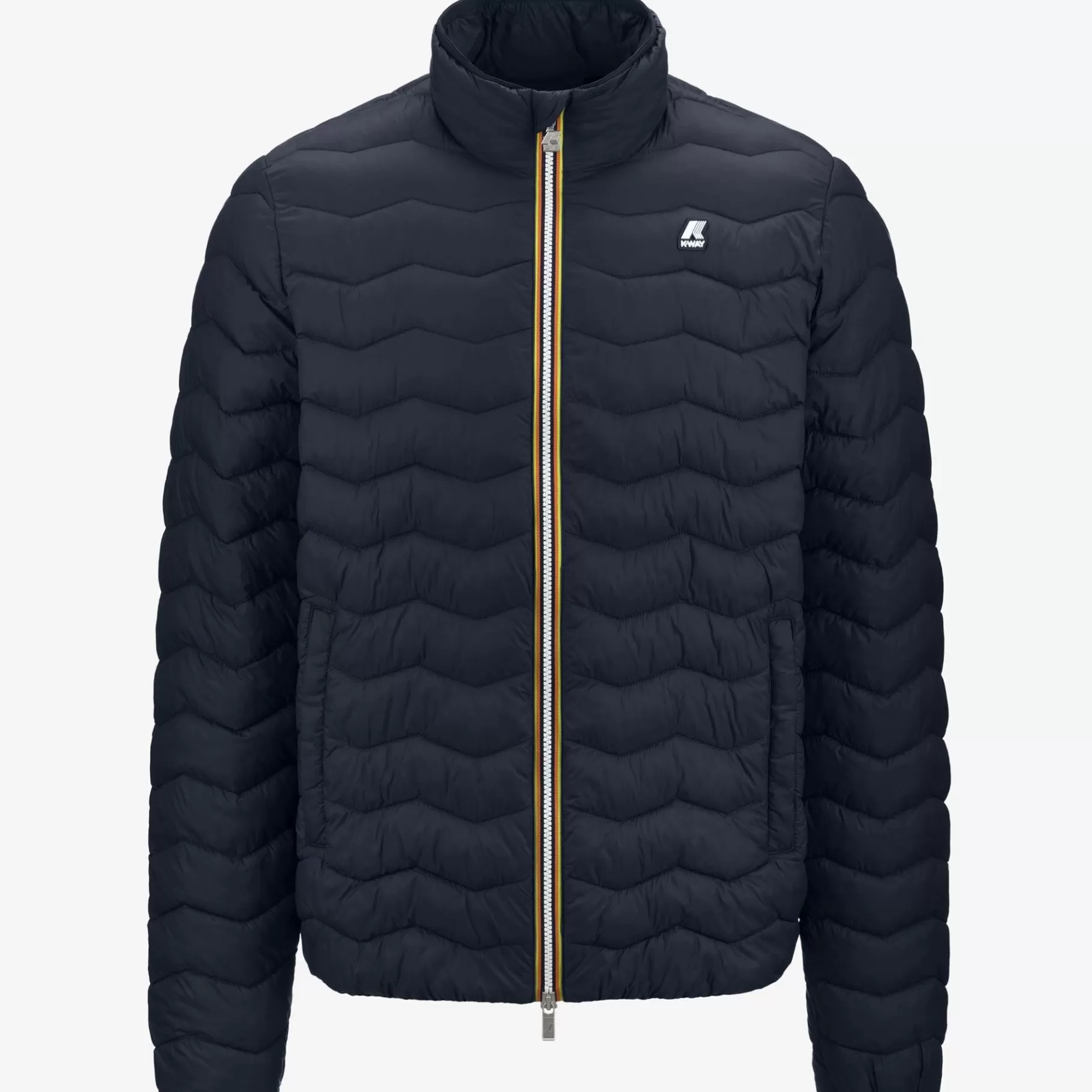 Short Jackets*K-WAY Valentine Quilted Warm - Jackets - Short - Man - Blue Depth