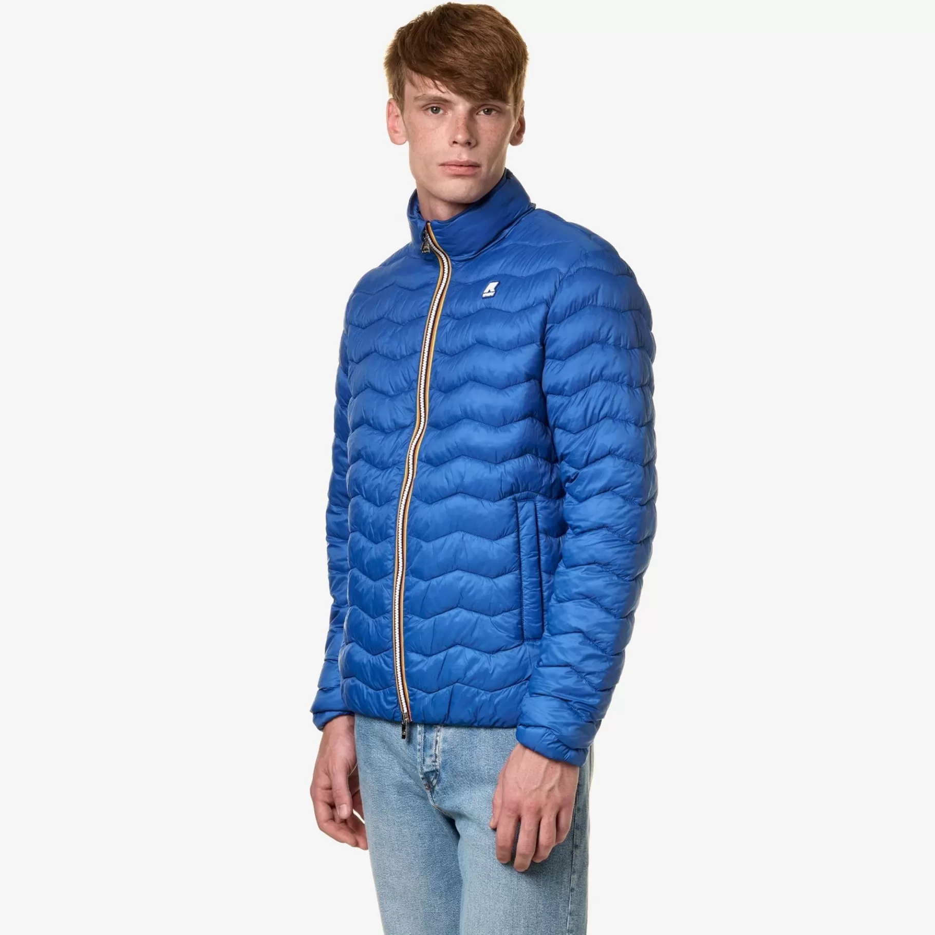 Short Jackets*K-WAY Valentine Quilted Warm - Jackets - Short - Man - Blue Royal Marine