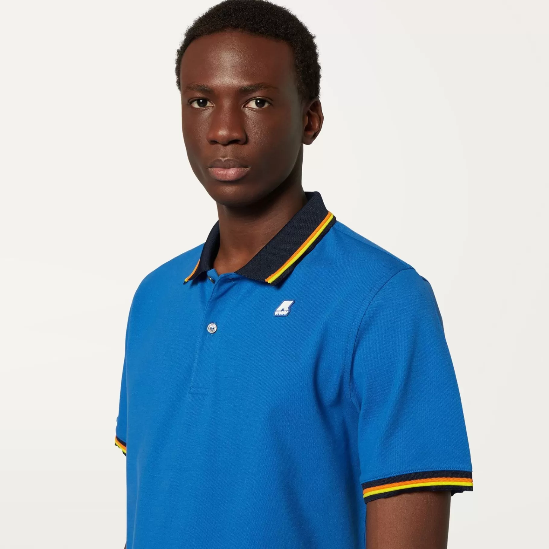 Polo Shirts*K-WAY Vince - Polo Shirts - Polo - Man - Blue Royal Marine