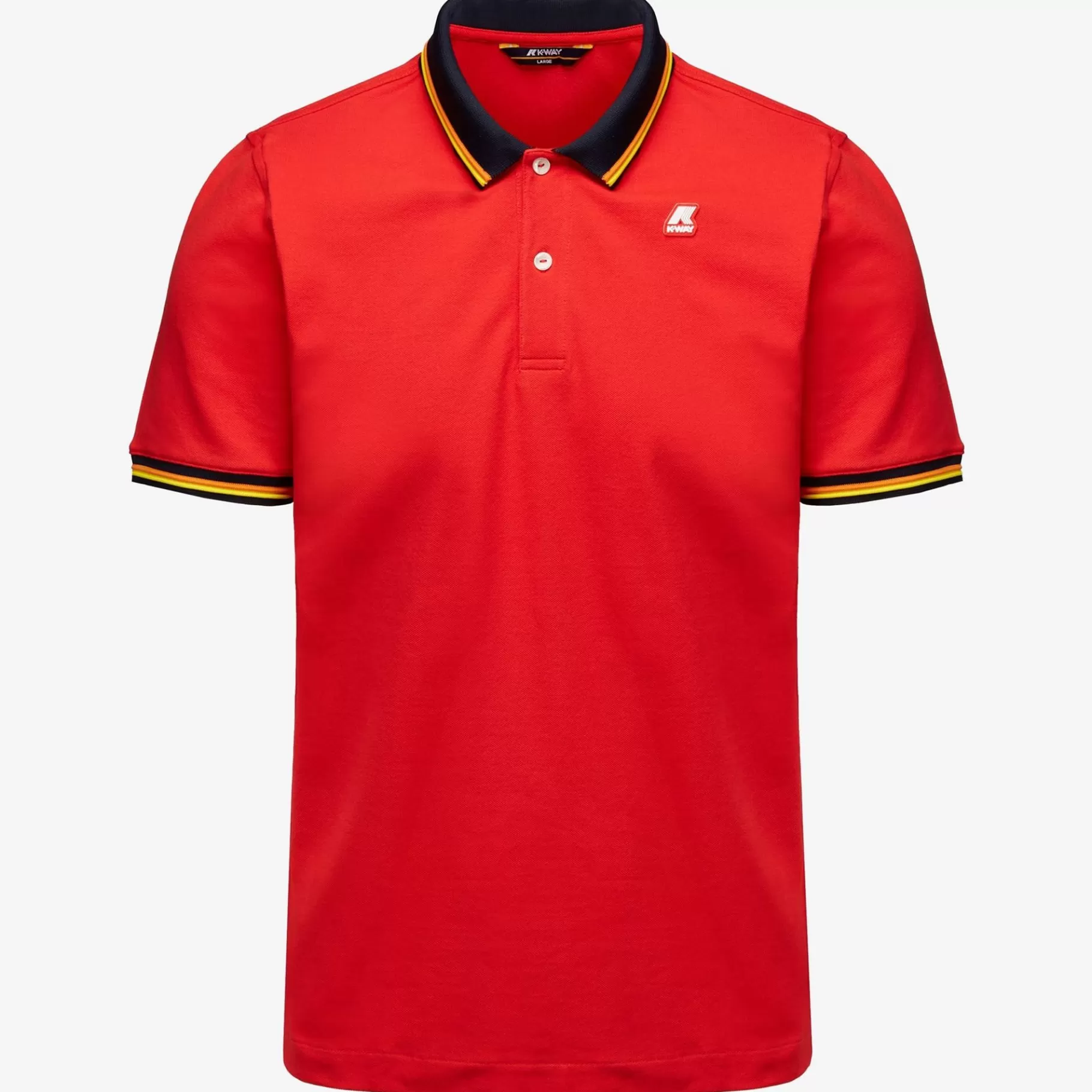 Polo Shirts*K-WAY Vince - Polo Shirts - Polo - Man - Red