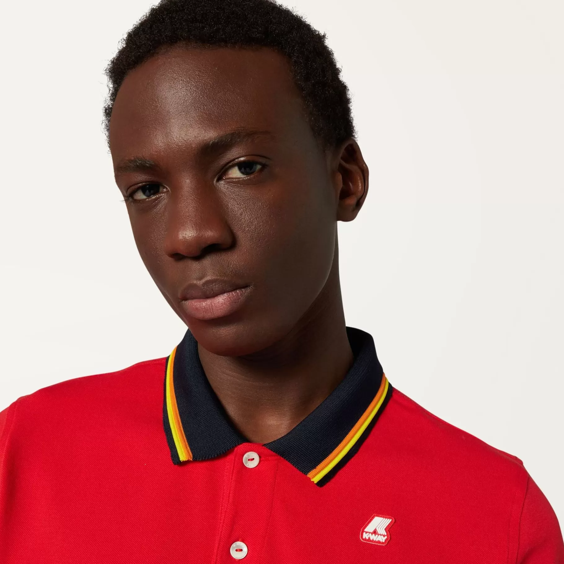 Polo Shirts*K-WAY Vince - Polo Shirts - Polo - Man - Red