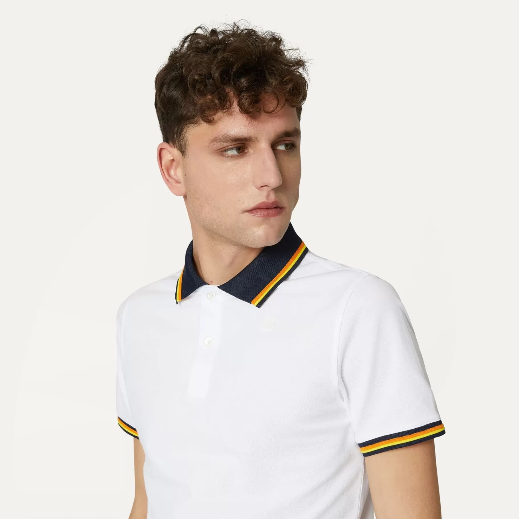 Polo Shirts*K-WAY Vince - Polo Shirts - Polo - Man - White