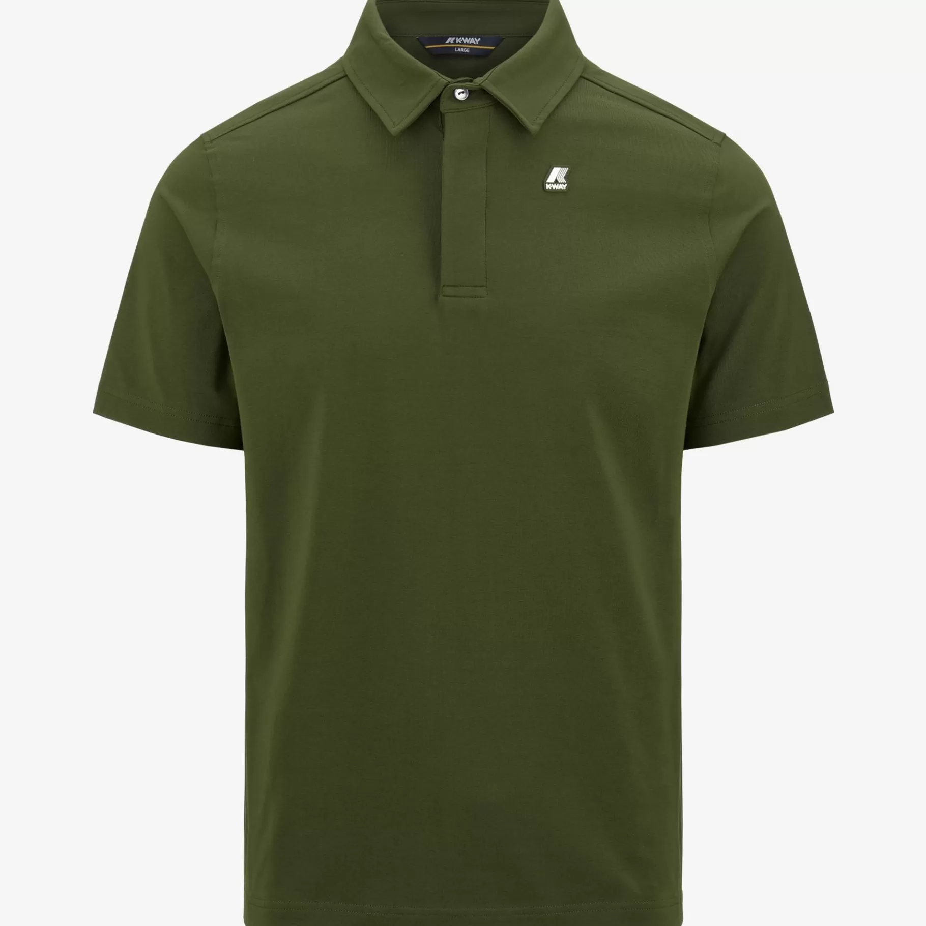 Polo Shirts*K-WAY Vincelle - Polo Shirts - Polo - Man - Green Cypress