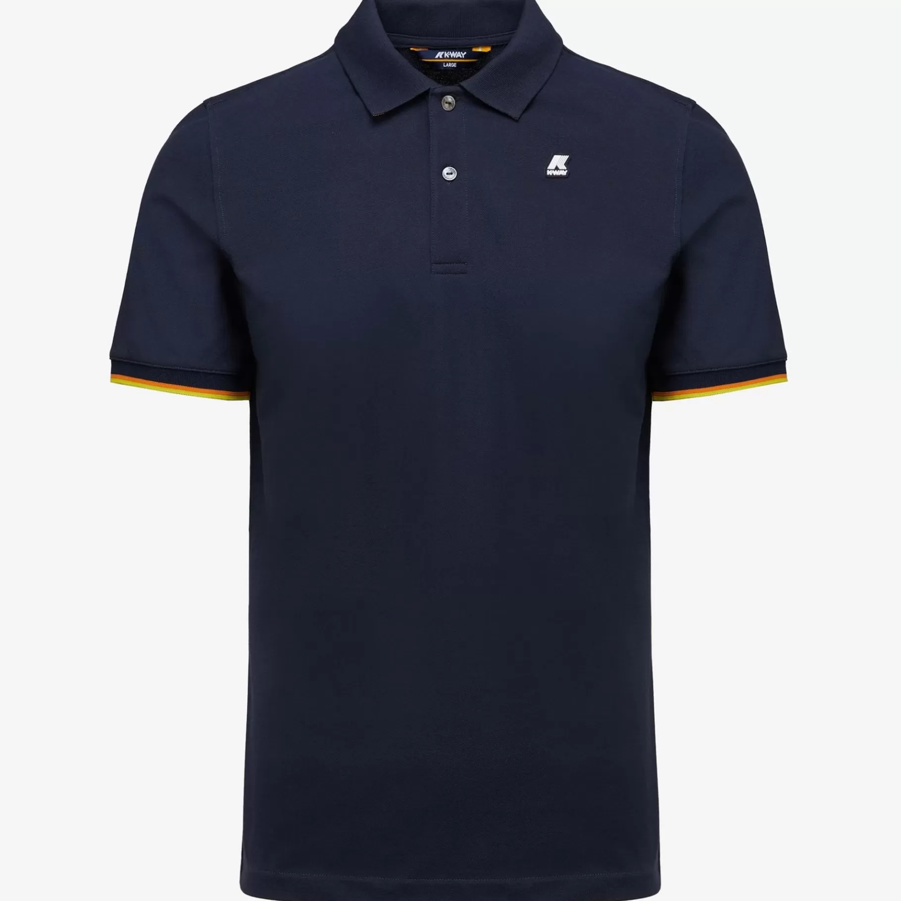 Polo Shirts*K-WAY Vincent - Polo Shirts - Polo - Man - Blue Depth