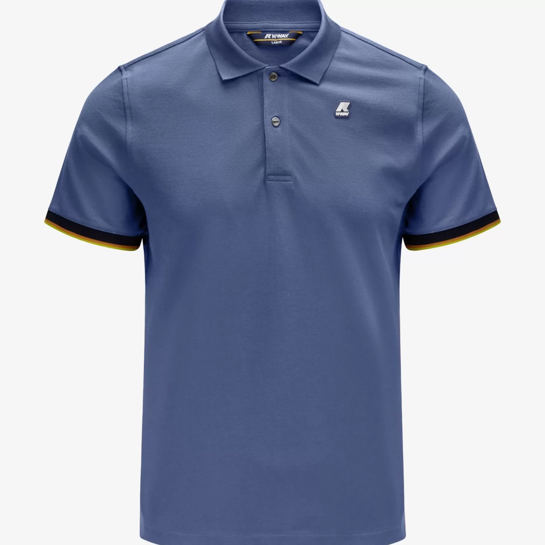 Polo Shirts*K-WAY Vincent - Polo Shirts - Polo - Man - Blue Indigo