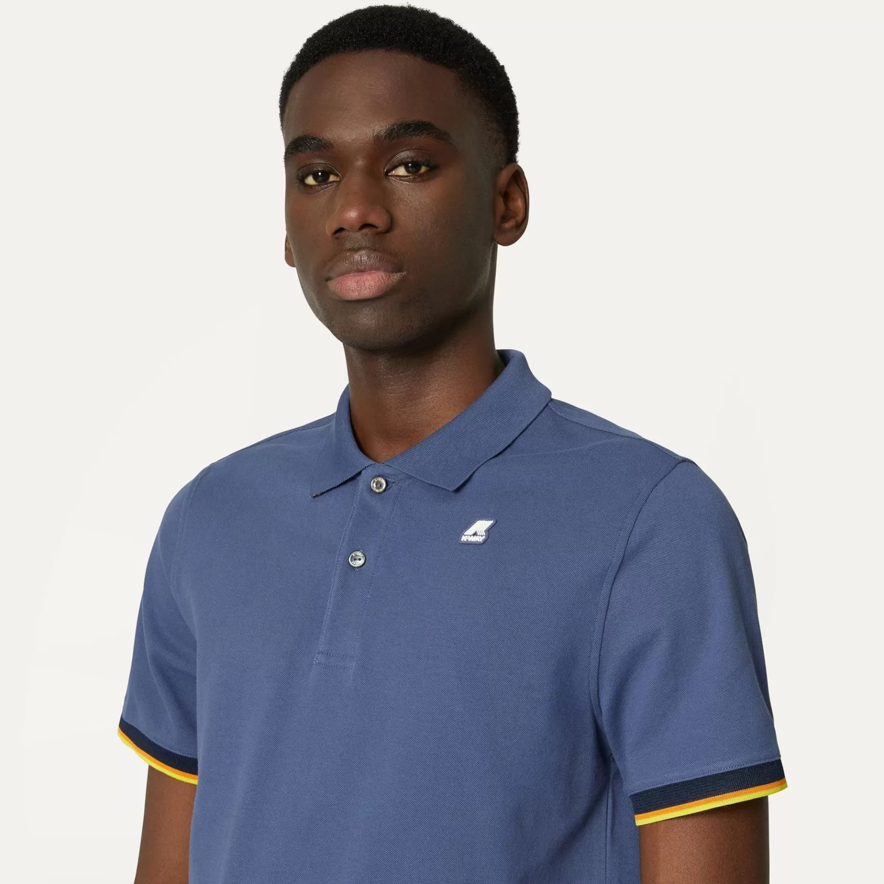 Polo Shirts*K-WAY Vincent - Polo Shirts - Polo - Man - Blue Indigo