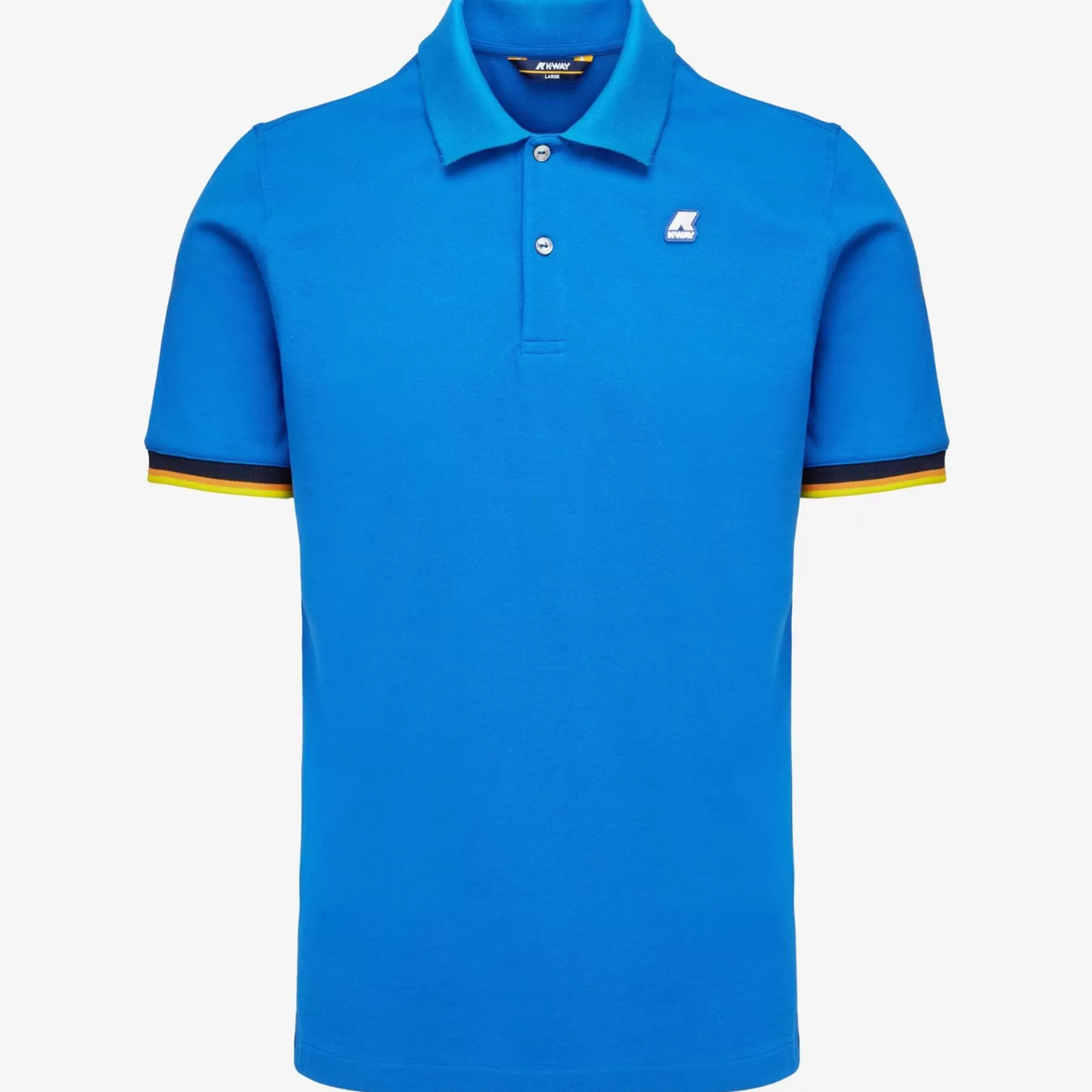 Polo Shirts*K-WAY Vincent - Polo Shirts - Polo - Man - Blue Royal Marine