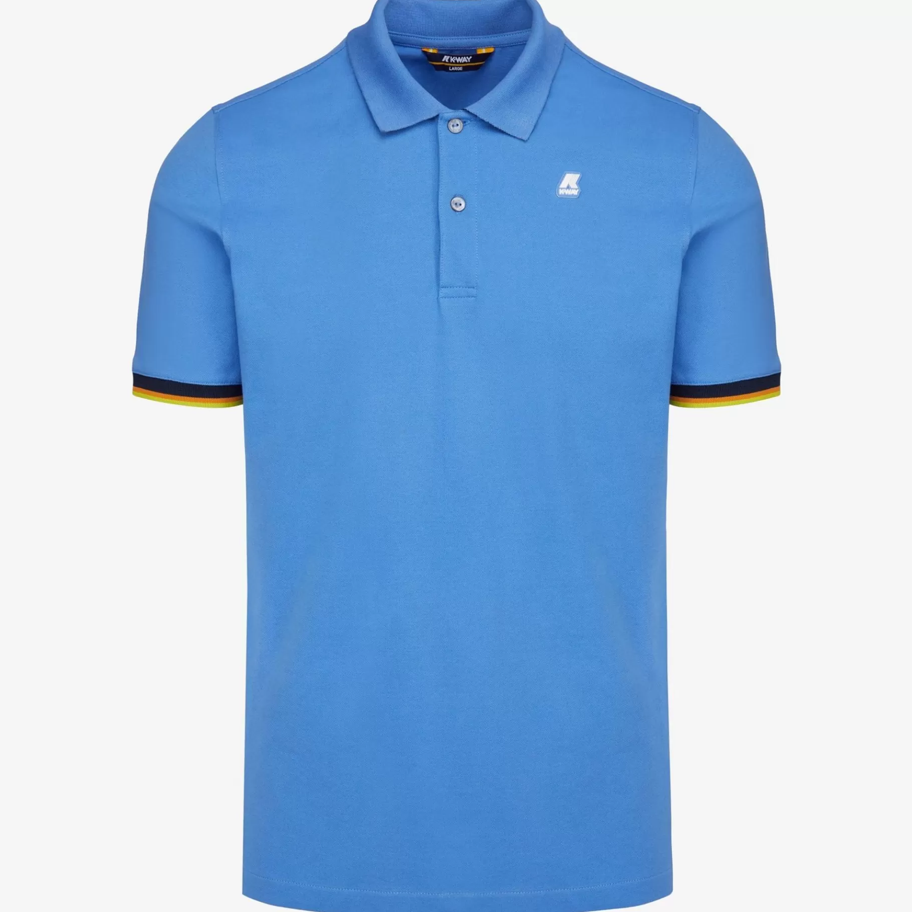 Polo Shirts*K-WAY Vincent - Polo Shirts - Polo - Man - Blue Ultramarine