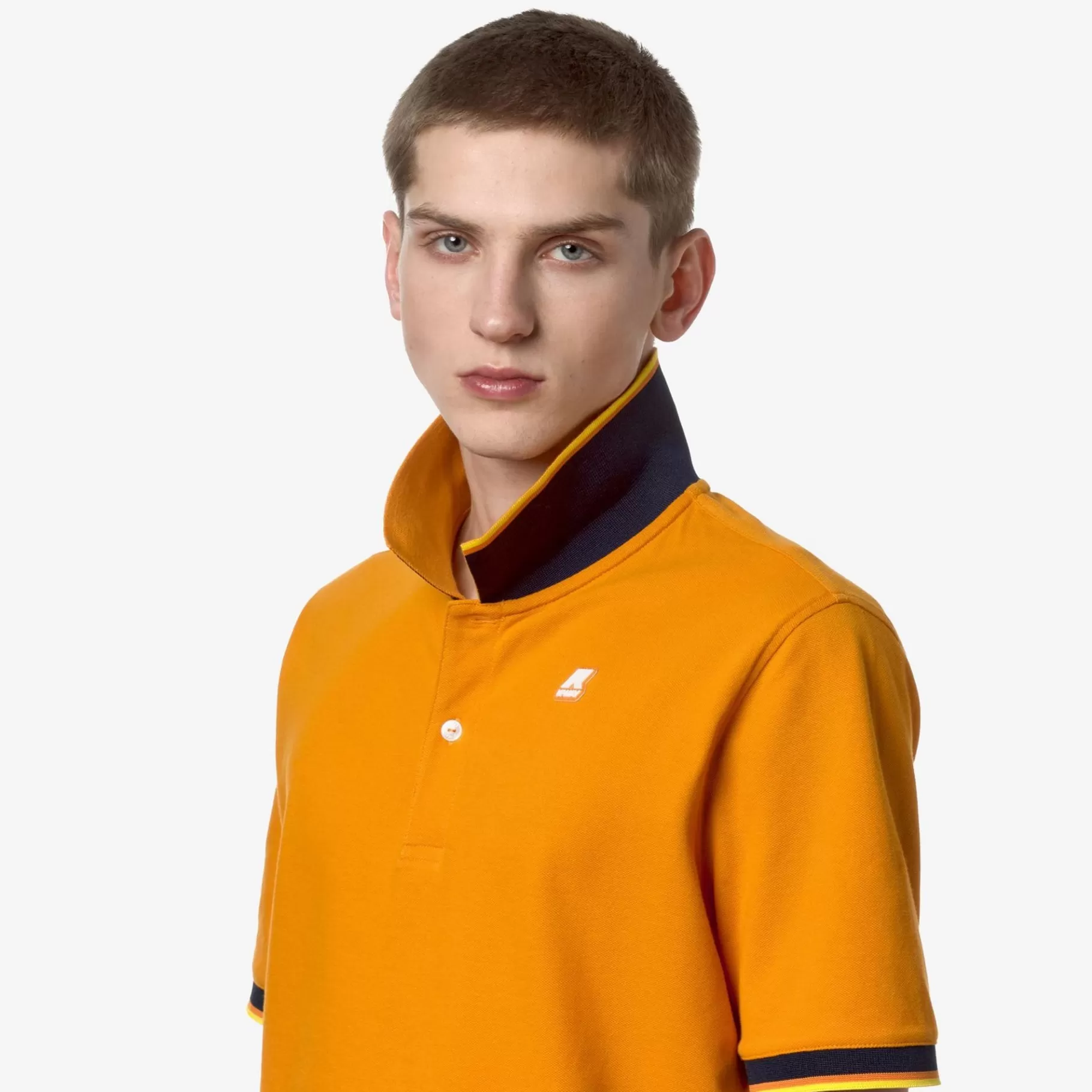 Polo Shirts*K-WAY Vincent - Polo Shirts - Polo - Man - Orange Md