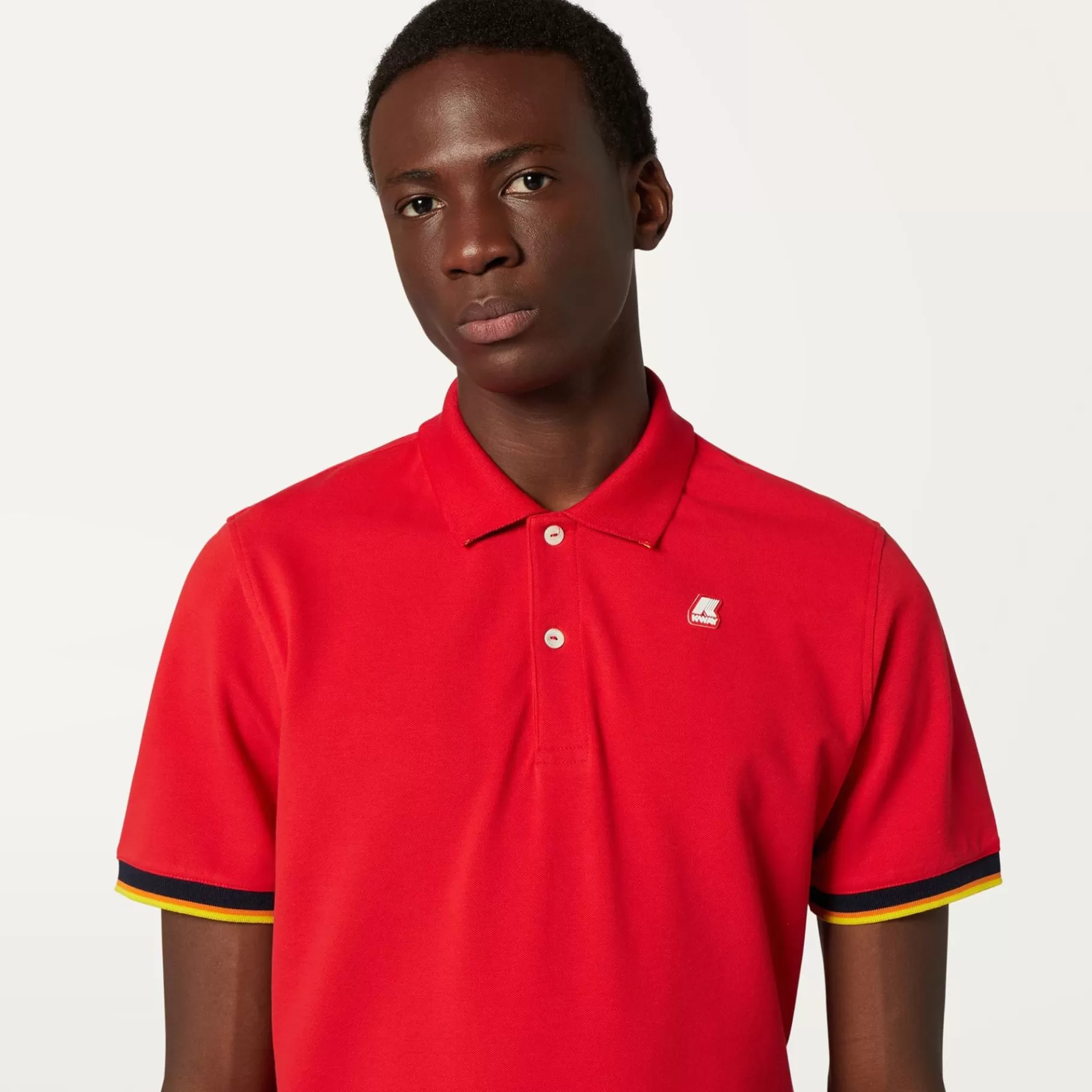 Polo Shirts*K-WAY Vincent - Polo Shirts - Polo - Man - Red