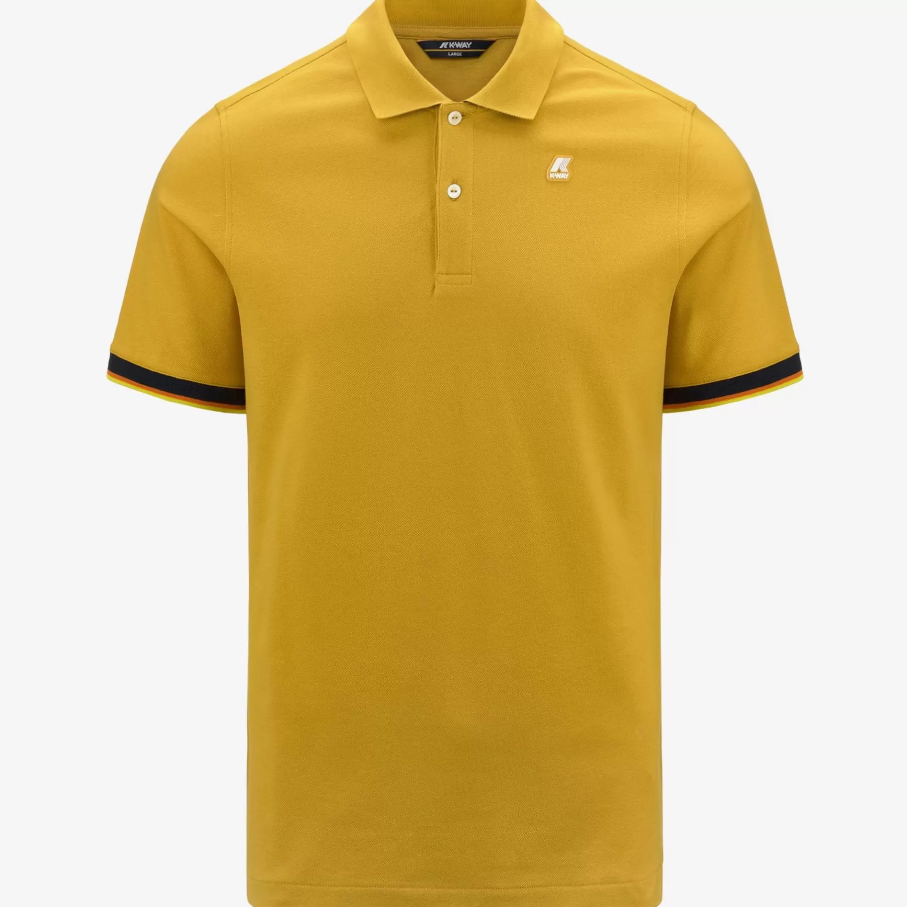 Polo Shirts*K-WAY Vincent - Polo Shirts - Polo - Man - Yellow Mimosa