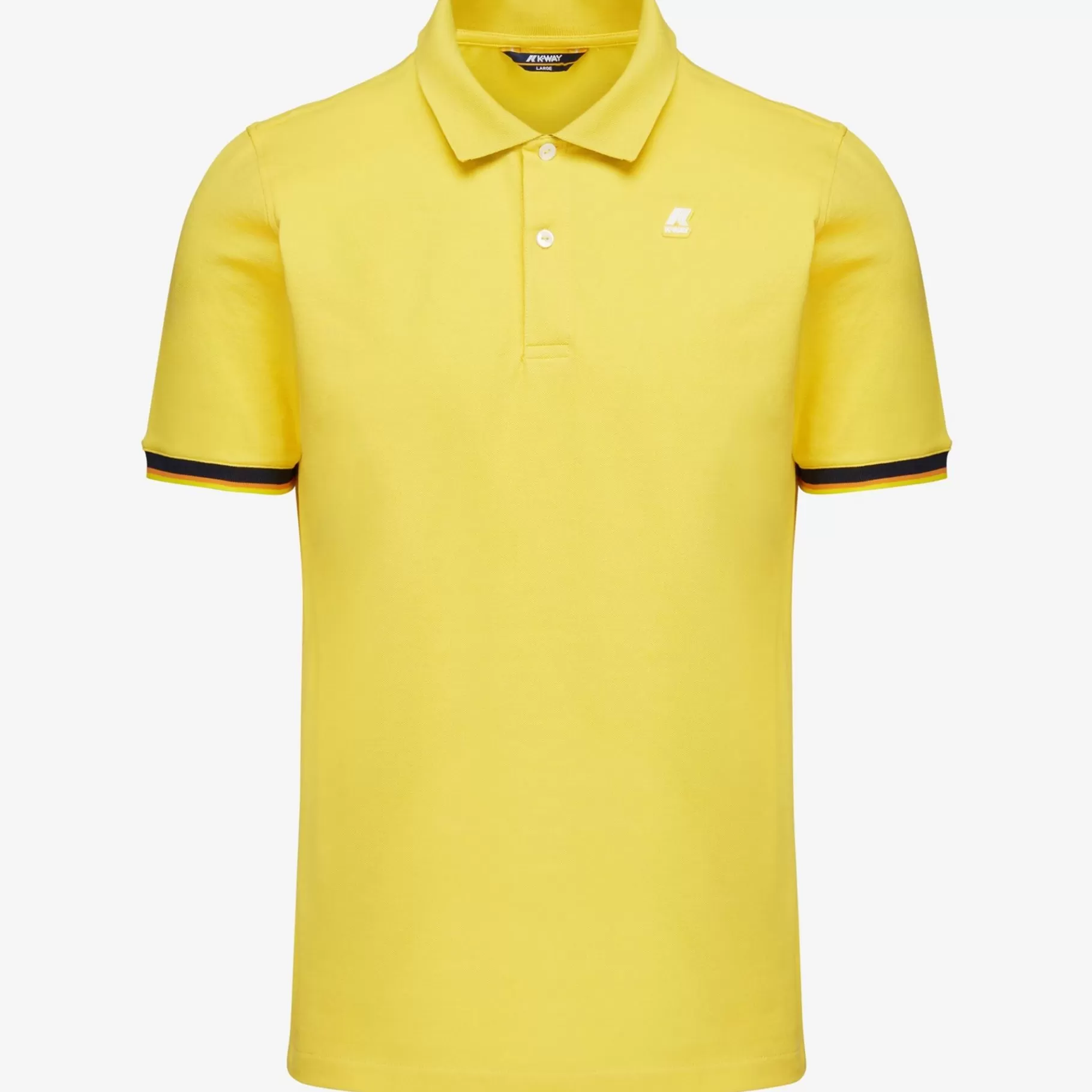 Polo Shirts*K-WAY Vincent - Polo Shirts - Polo - Man - Yellow Sunstruck