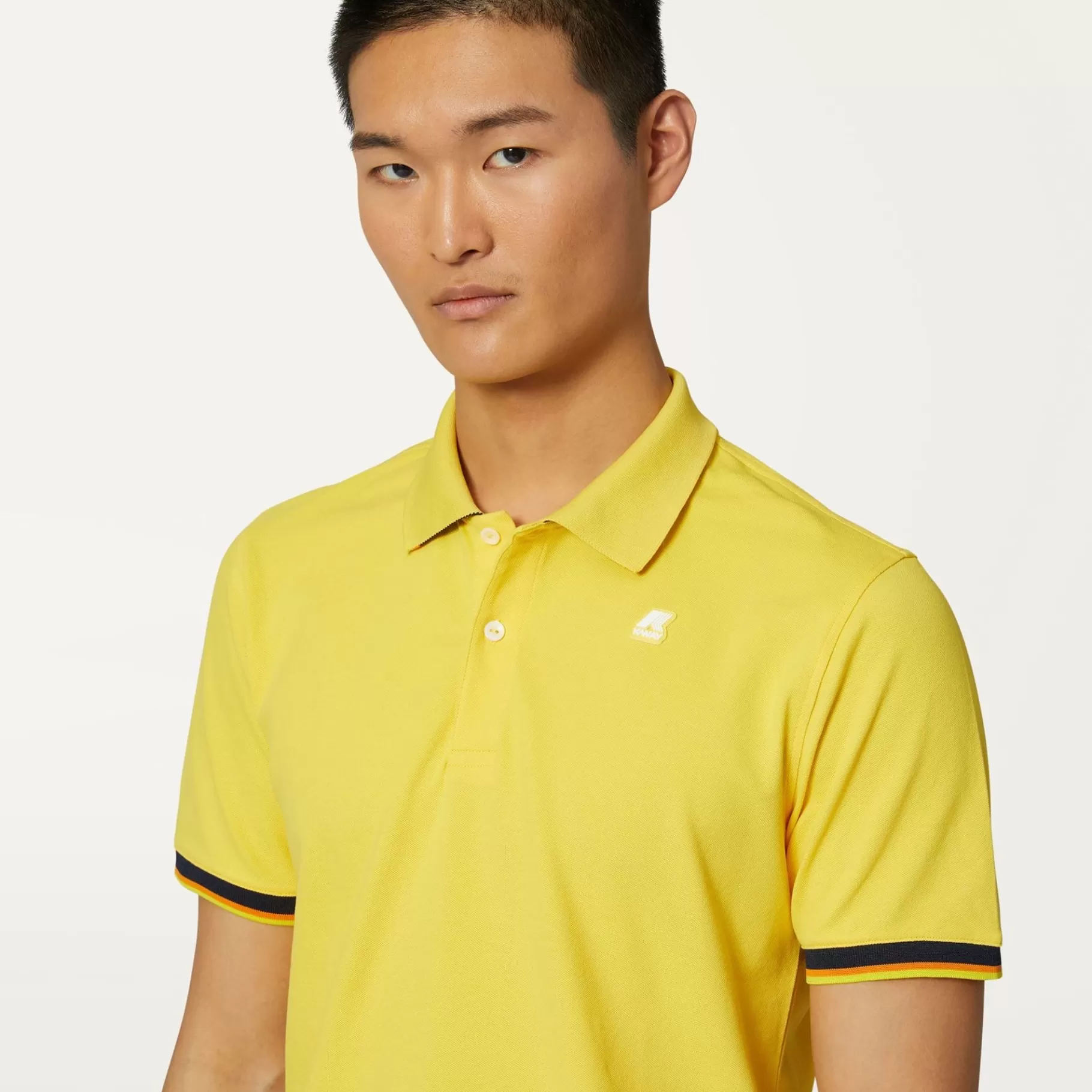 Polo Shirts*K-WAY Vincent - Polo Shirts - Polo - Man - Yellow Sunstruck