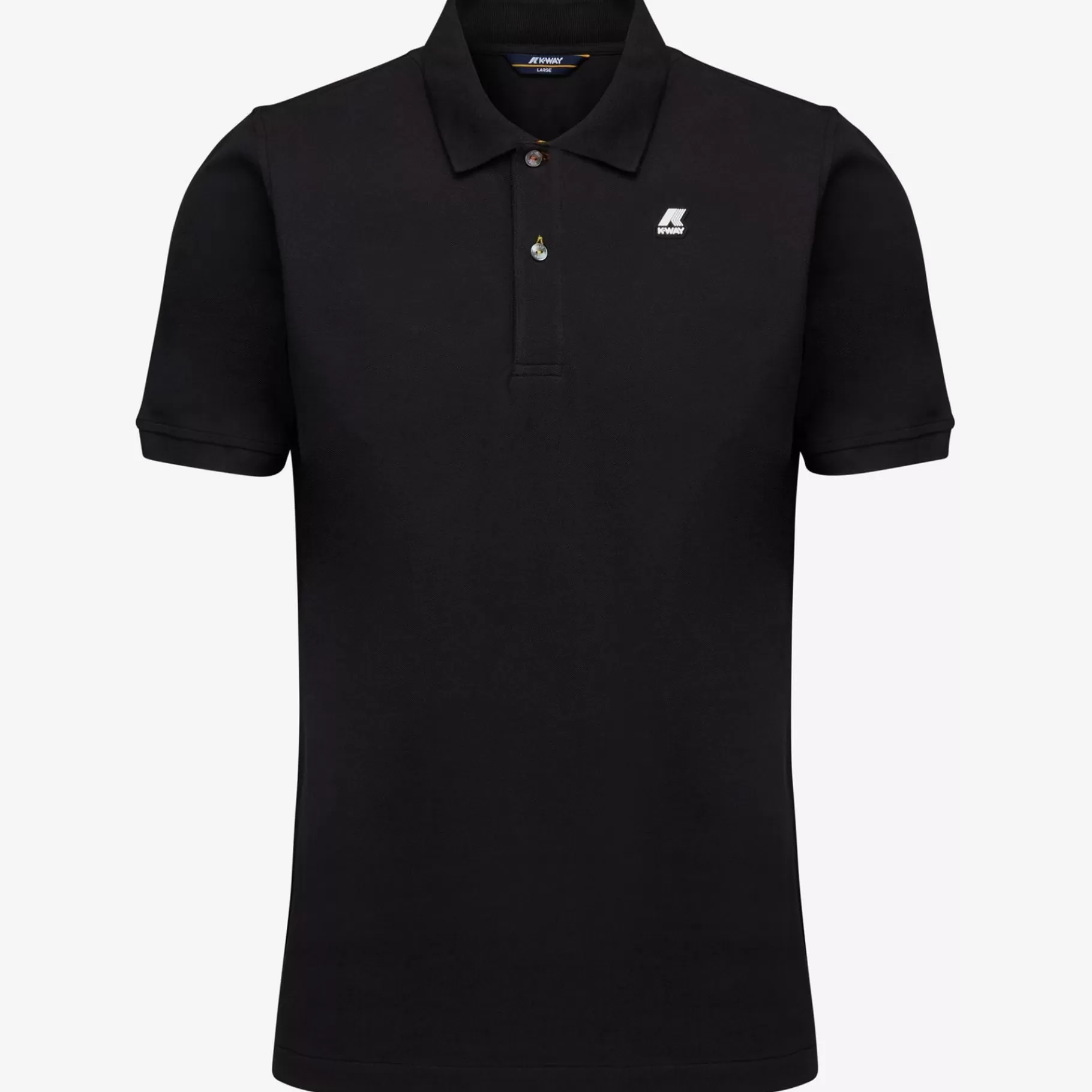 Polo Shirts*K-WAY Vinnie - Polo Shirts - Polo - Man - Black Pure