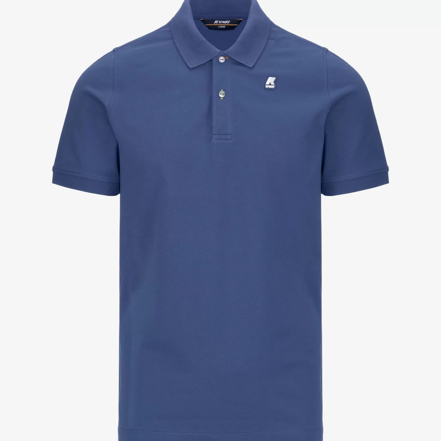 Polo Shirts*K-WAY Vinnie - Polo Shirts - Polo - Man - Blue Fiord