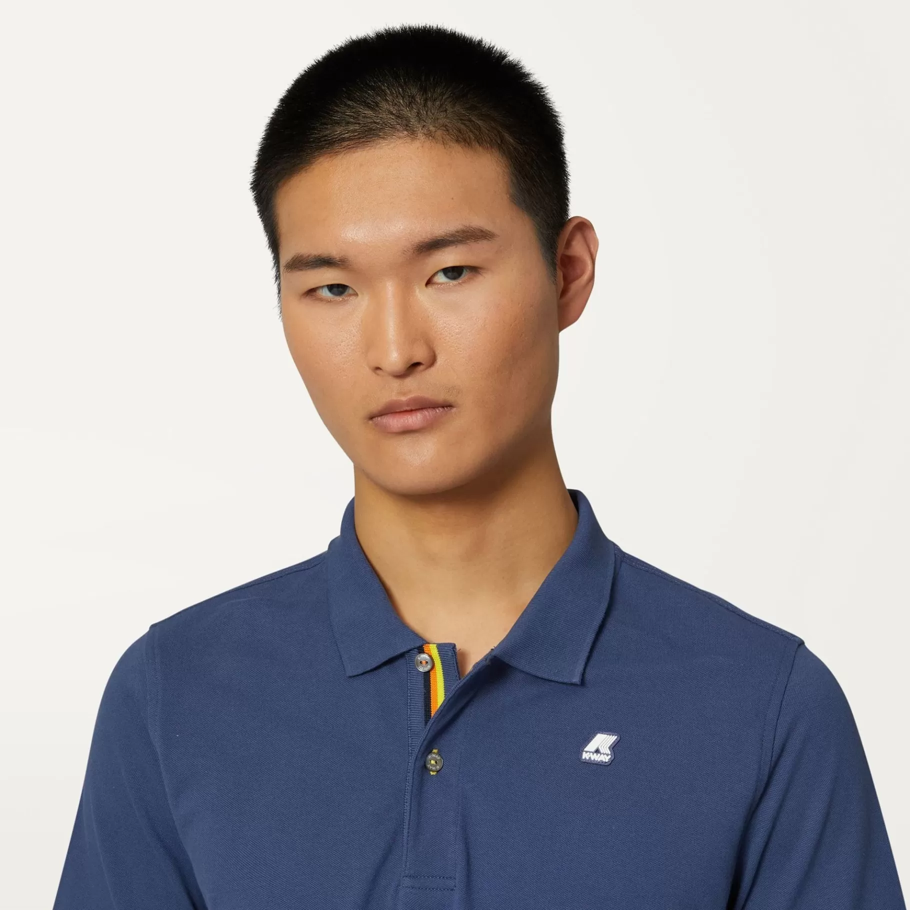 Polo Shirts*K-WAY Vinnie - Polo Shirts - Polo - Man - Blue Indigo