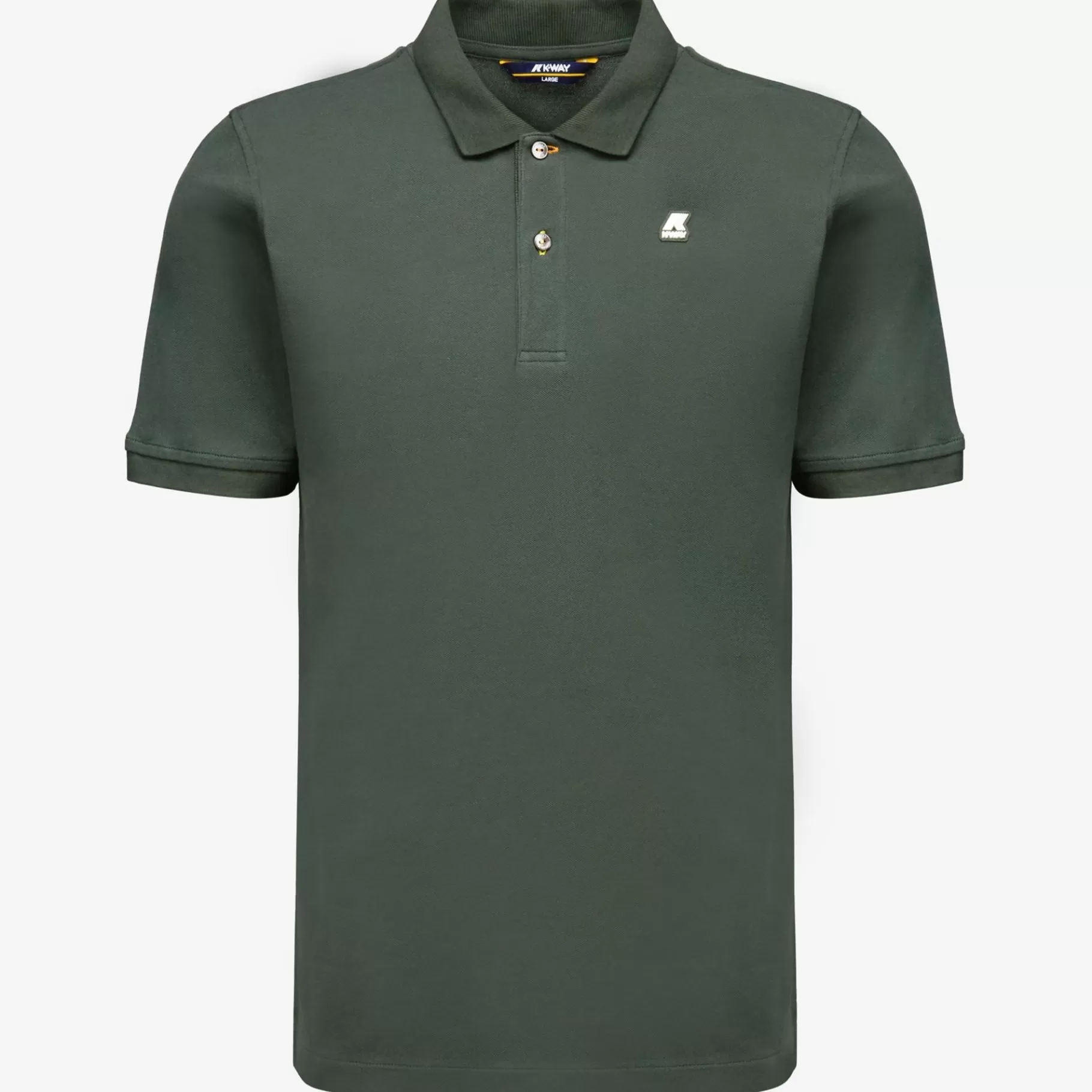 Polo Shirts*K-WAY Vinnie - Polo Shirts - Polo - Man - Green Blackish