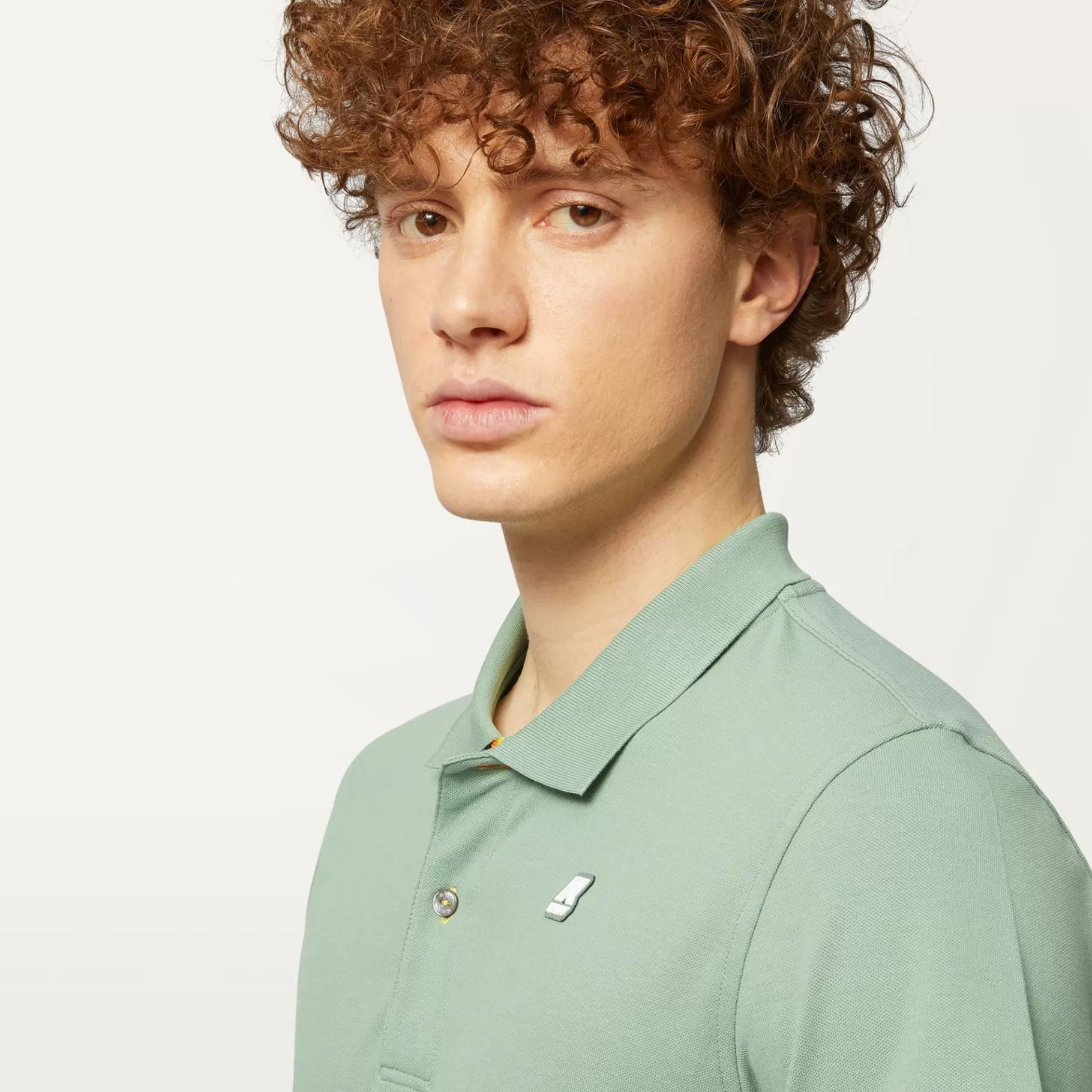 Polo Shirts*K-WAY Vinnie - Polo Shirts - Polo - Man - Green Fjord