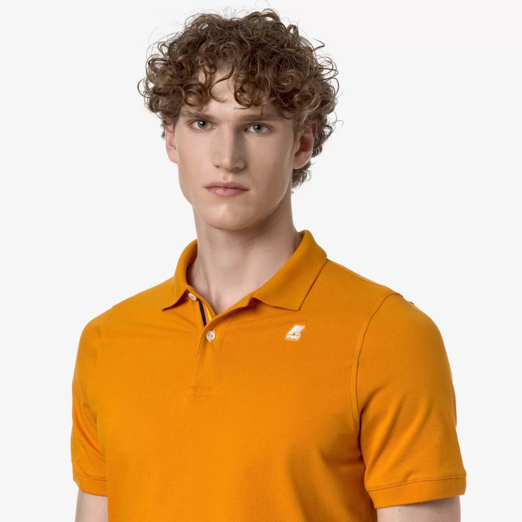 Polo Shirts*K-WAY Vinnie - Polo Shirts - Polo - Man - Orange Md