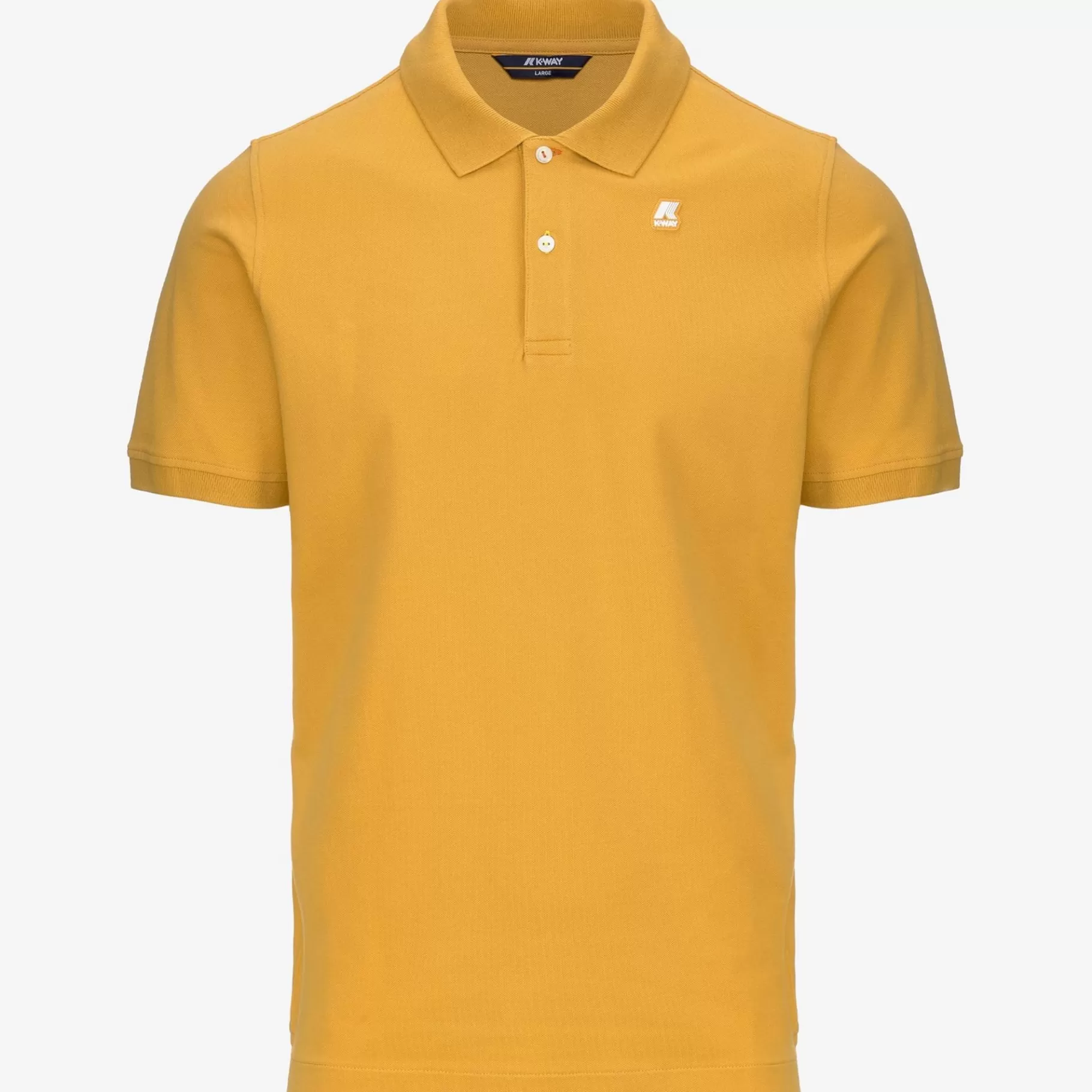 Polo Shirts*K-WAY Vinnie - Polo Shirts - Polo - Man - Yellow Mimosa