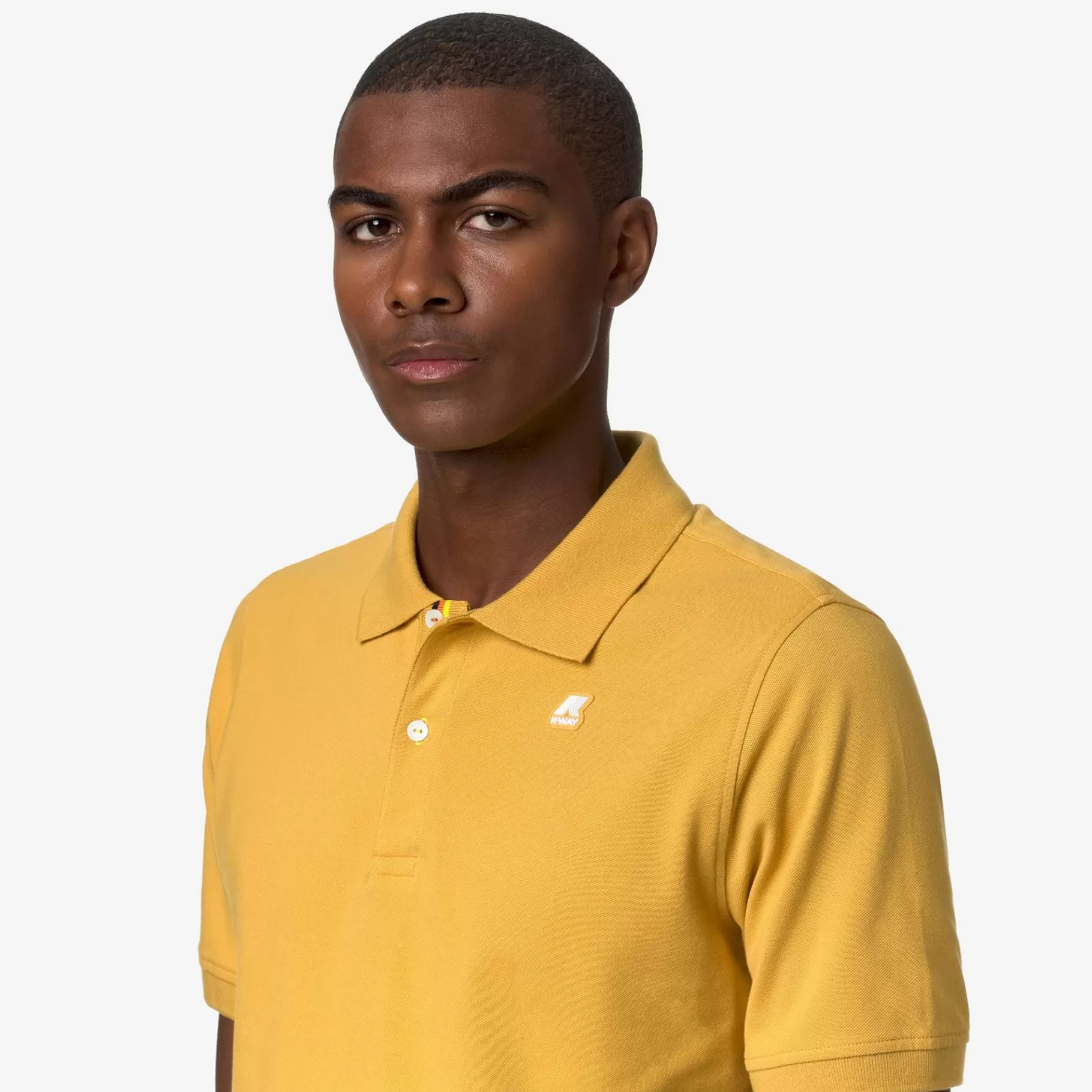 Polo Shirts*K-WAY Vinnie - Polo Shirts - Polo - Man - Yellow Mimosa