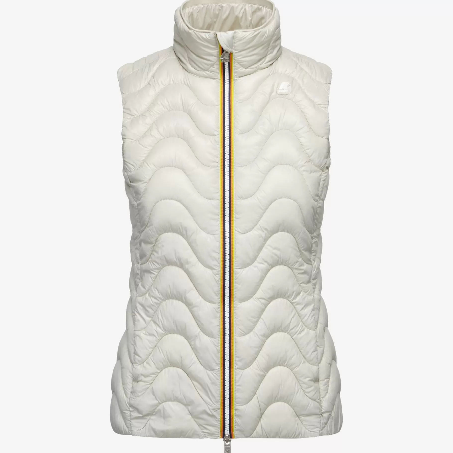 Vests*K-WAY Viole Quilted Warm - Jackets - Short - Woman - Beige Lt