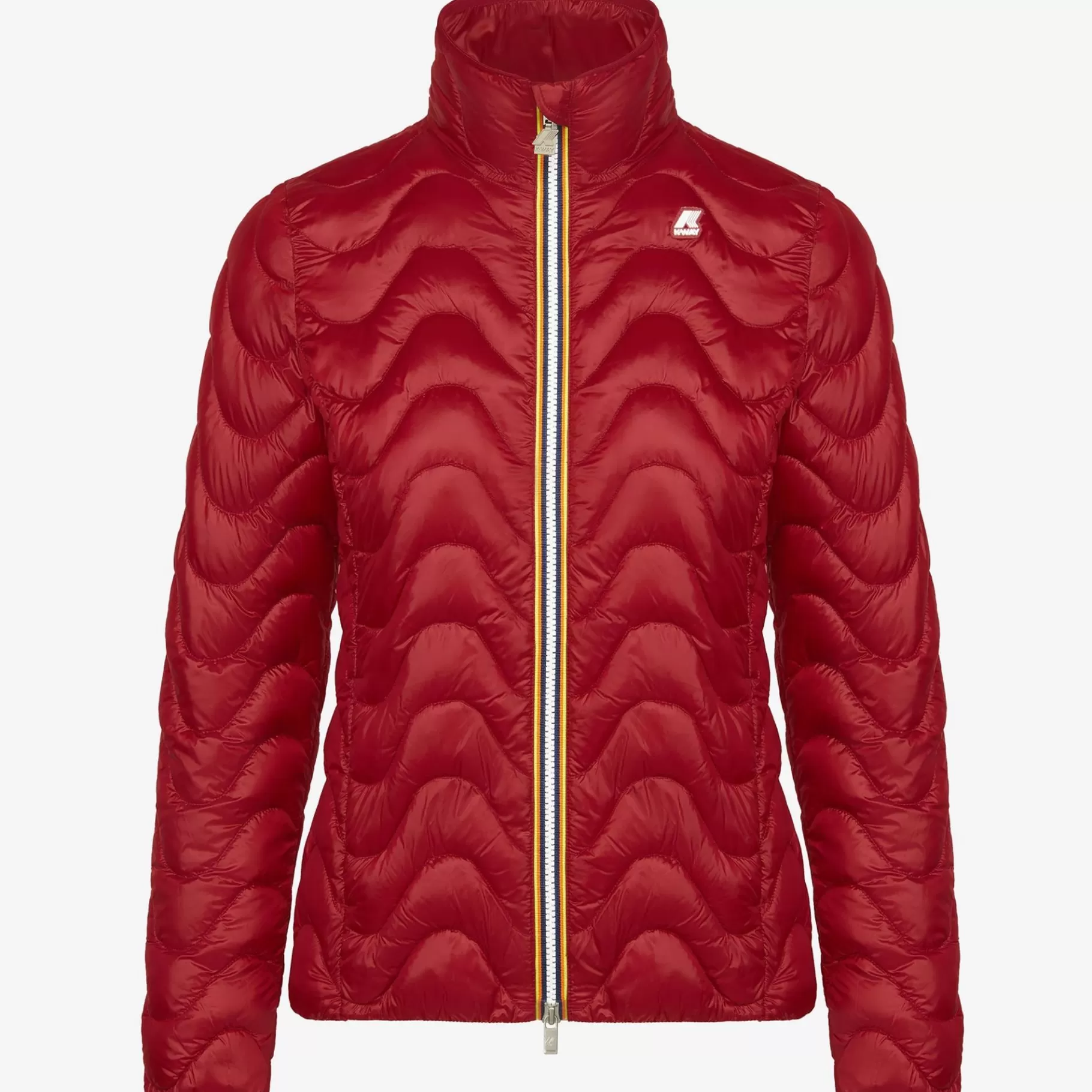 Short Jackets*K-WAY Violette Quilted Warm - Jackets - Short - Woman - Red Dk Tomato